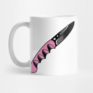 Heart Knife Mug